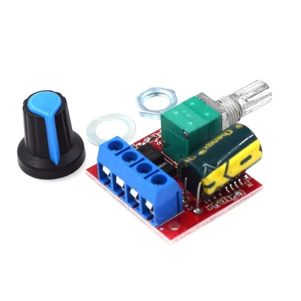 PWM DC Motor Speed Controller Speed Adjustable Switch LED Control Dimming Module DC 4.5V-35V 5A 20khz Max 90W