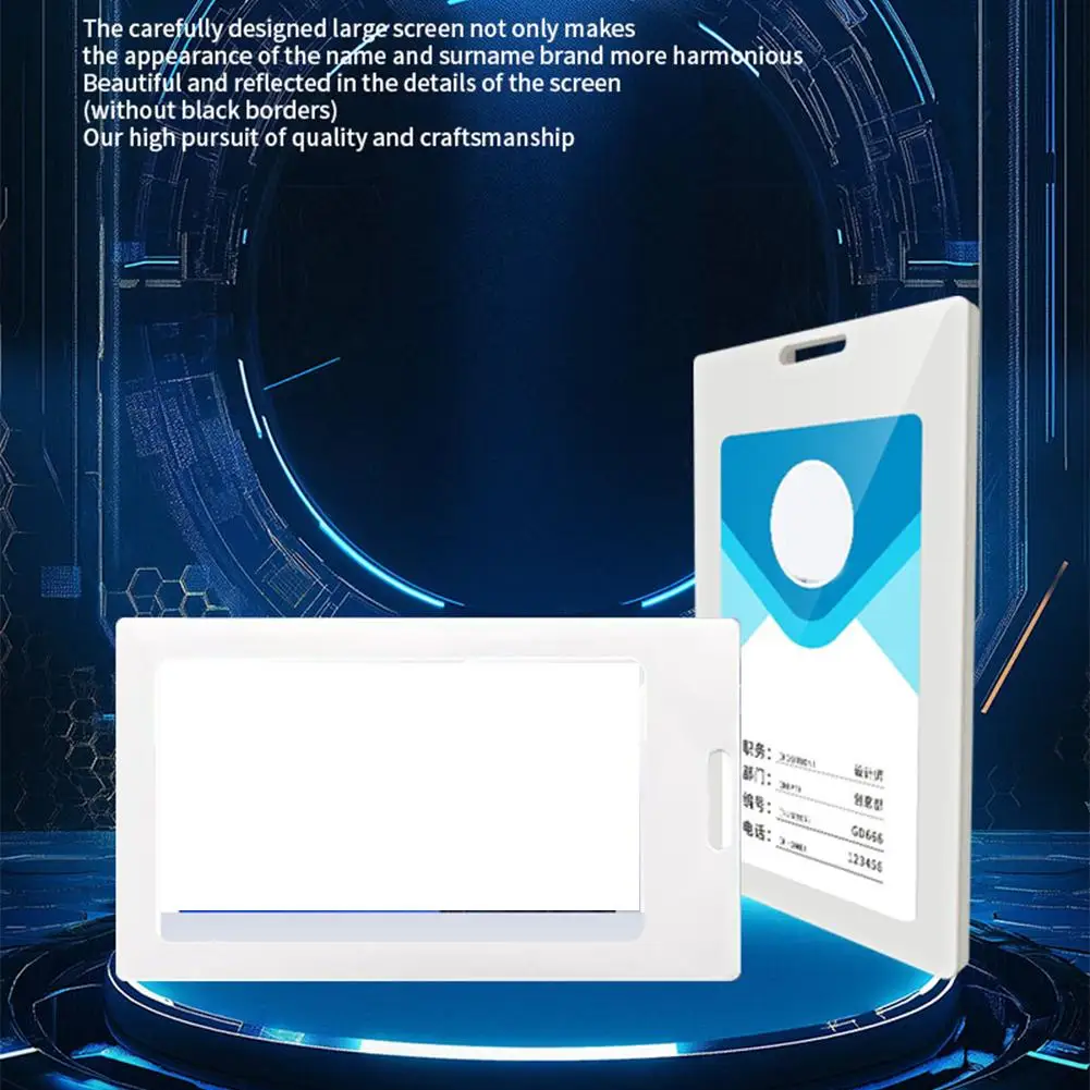 3.7″ 4-Color E-Paper Display with NFC | Programmable Smart Badge for ...
