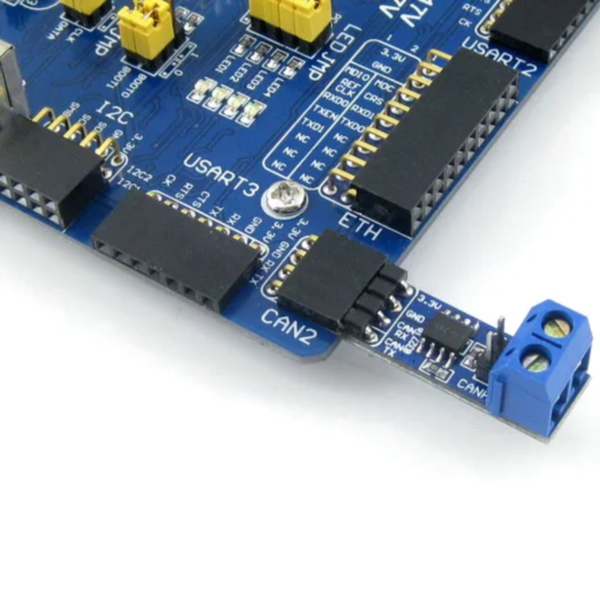 2pcs SN65HVD230 CAN Board, Onboard CAN Transceiver SN65HVD230, 3.3V, ESD Protection