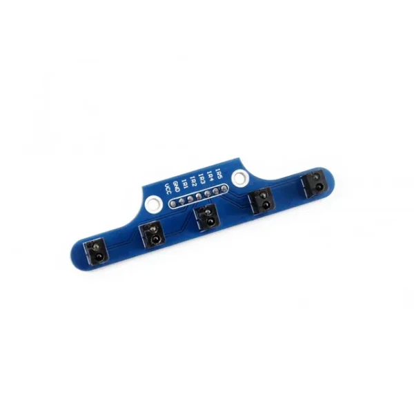 Tracker Sensor Robot Infrared Line Tracking, 5-ch ITR20001/T Infrared Detector, High Sensitivity, Anti-jamming, Stable