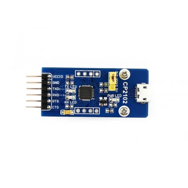 CP2102 USB UART Board, Micro Single-Chip USB to UART Data Transfer, Supports Mac, Linux, Android, WinCE, Windows 7/8/8.1