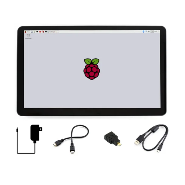 15.6inch IPS 1920*1080 Touch LCD with Toughened Glass Cover.FULL HD Display for Raspberry Pi BB Black,Portable Monitor