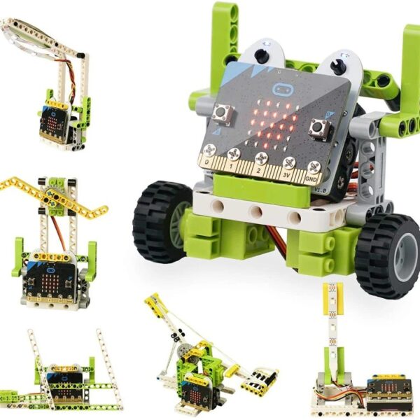 6 IN 1 Ring:bit Bricks Pack : Lego compatible building and coding kit for micro:bit (without micro:bit board）