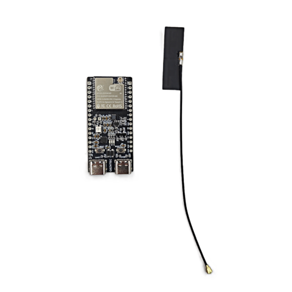 ESP32-C5 Development Board with Dual-Band 5GHz 2.4GHz Antenna for Drone RID Receiver ESPC5-32E-N4 Module with External Antenna