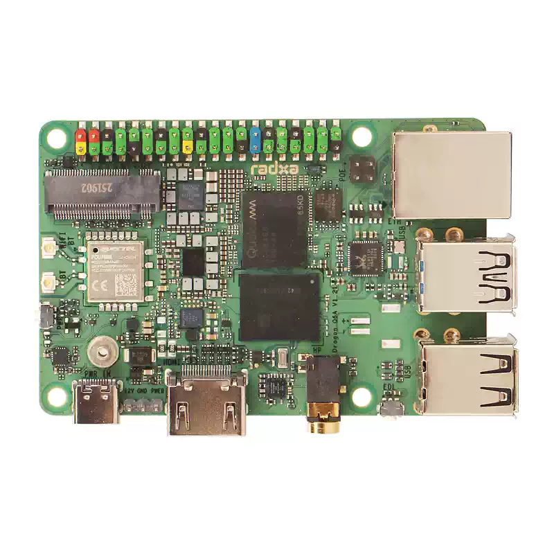 Radxa Dragon Q6A Mini-board, Qualcomm QCS6490, 12 TOPS, LPDDR5-1784033177