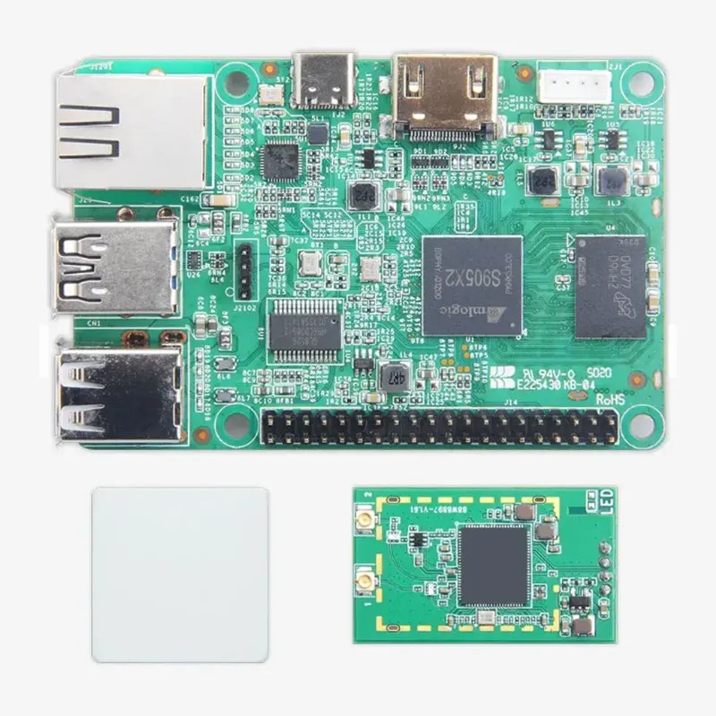 XPI-S905X3 Single Board Computer - Amlogic S905X3 4K ARM, Android 911, 4GB RAM (1)-1783504942